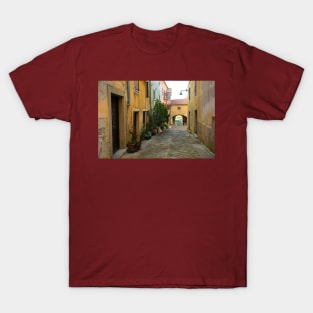 Street in Buzet, Croatia T-Shirt